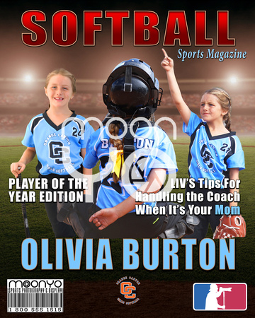 Baseball Mag Cover Burton