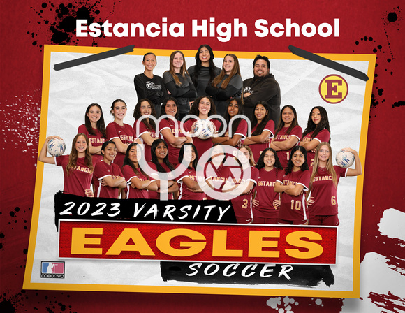 Fresh Paint Soccer for Estancia 2023 Varsity Team Photo 1
