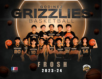2023 Godniez Basketball Frosh Team Photo
