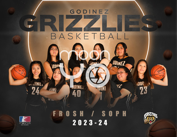 2023 Godniez Basketball Girls FS Team Photo No Coaches